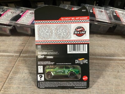 HOT WHEELS RLC '55 CHEVY BEL AIR GASSER HGW21 GREEN | eBay