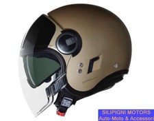 NOLAN N21 VISOR 06 VERNICIATURA SPECIALE 341 Sabbia/Nero  Casco Jet Moto Scooter