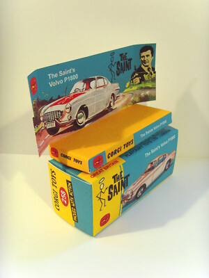 Corgi 258 The Saints Volvo P1800, VGC in Excellent Original Box | DB