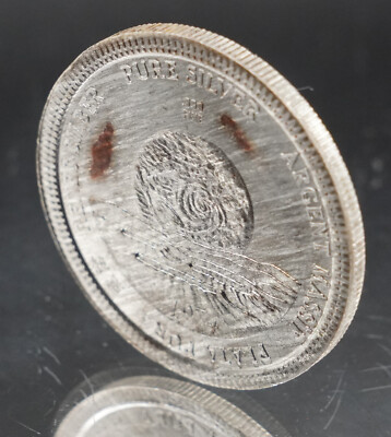 1974 International Trade Unit Plata Pura Argent 1oz 999 FINE