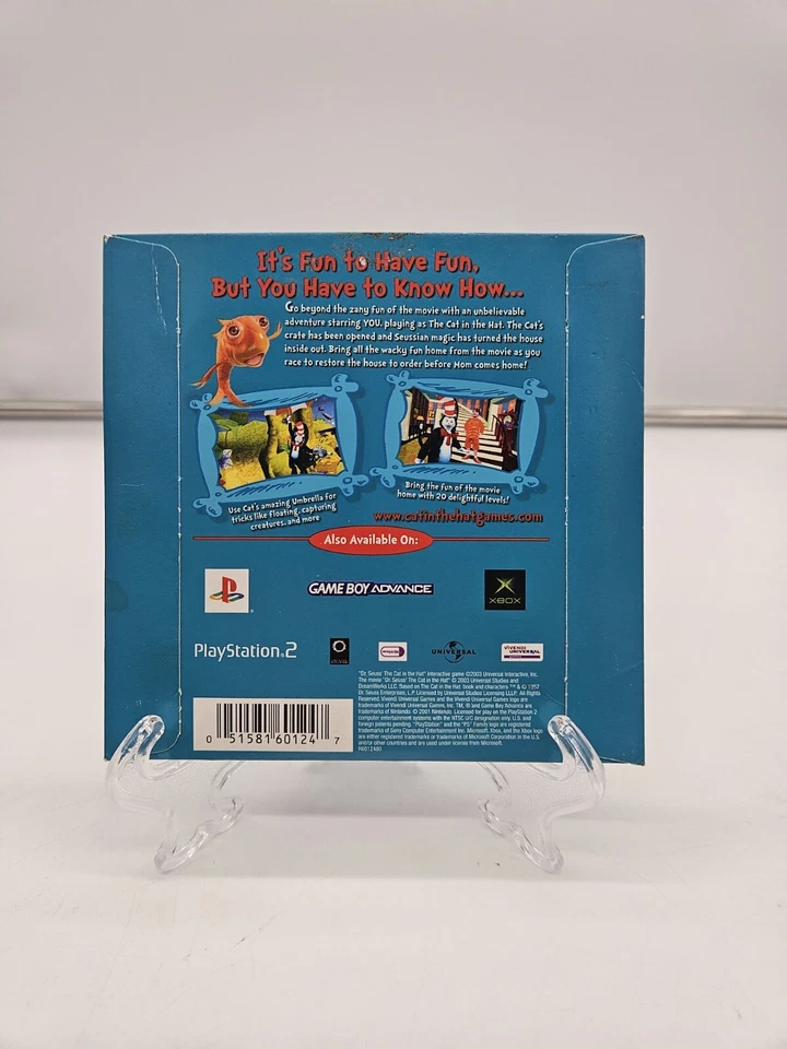 Dr. Seuss The Cat in the Hat - Windows PC CD-ROM Game 2002 Rare Demo Disc  - Image 2 of 4