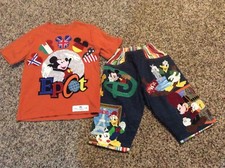 4 5 6 Boys Custom Boutique DISNEY Resell EPCOT TKCuddlers