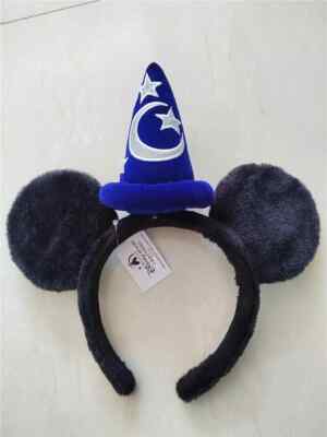New Disney Parks Mickey Mouse Fantasia Sorcerer Apprentice Wizard Ears Headband