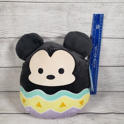 Squishmallows Disney Mickey Mouse Easter Egg 10'' Plush Stuffed Animal NWT