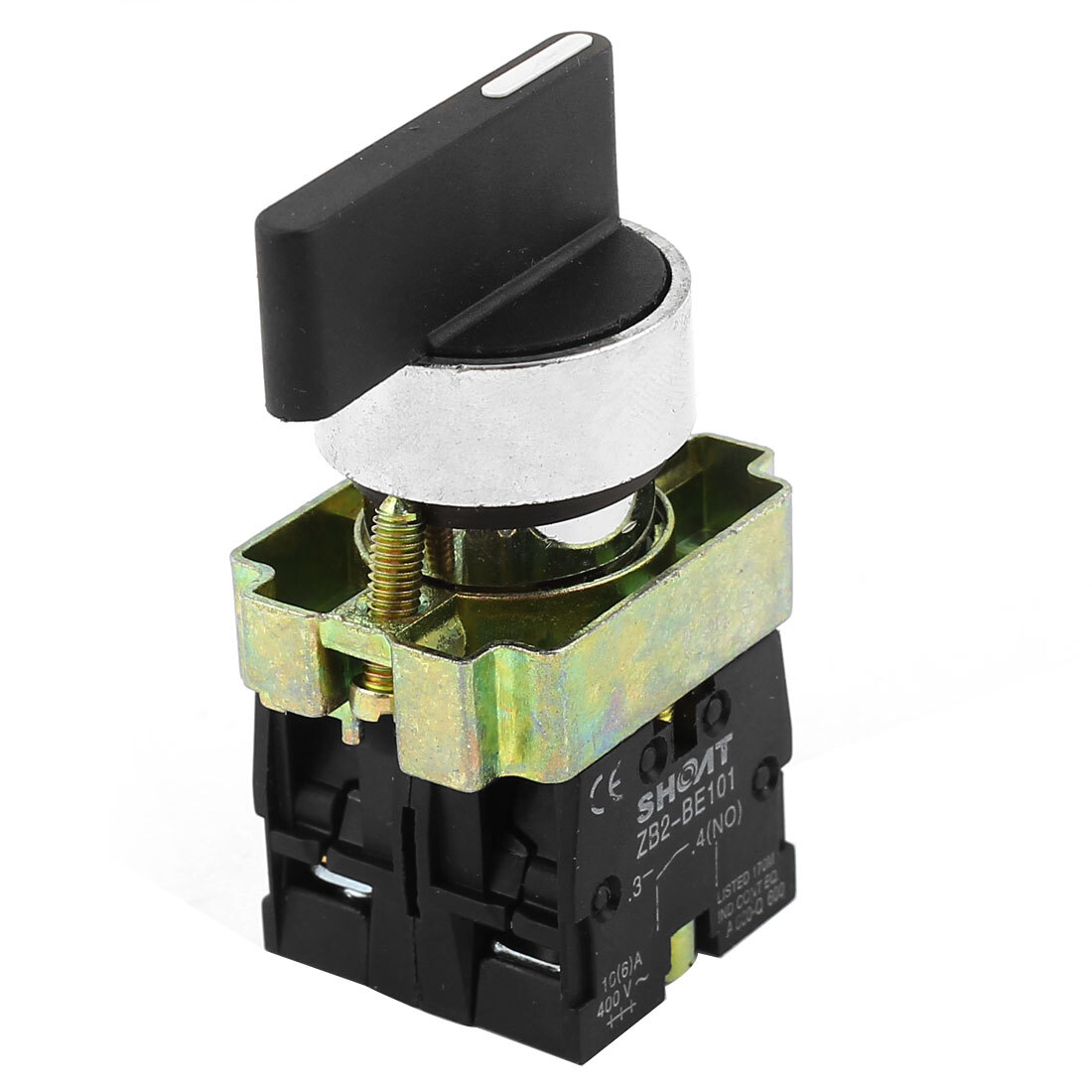 Rotary Selector Switch ZB2-BE101 SPDT 2NO 4 Terminal 3