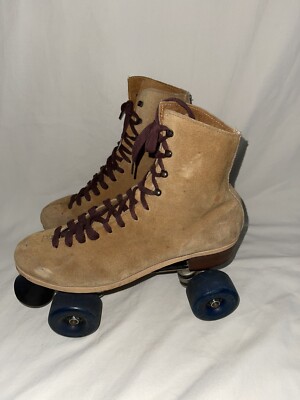 Riedell 130M  Roller Skates - Suede Leather Size 9