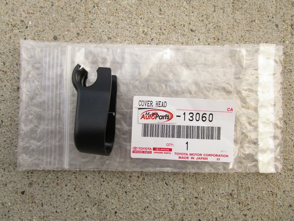 91 - 97 TOYOTA PREVIA REAR WINDSHIELD WIPER ARM BOLT COVER CAP QTY 1 BRAND NEW - Image 2 of 4