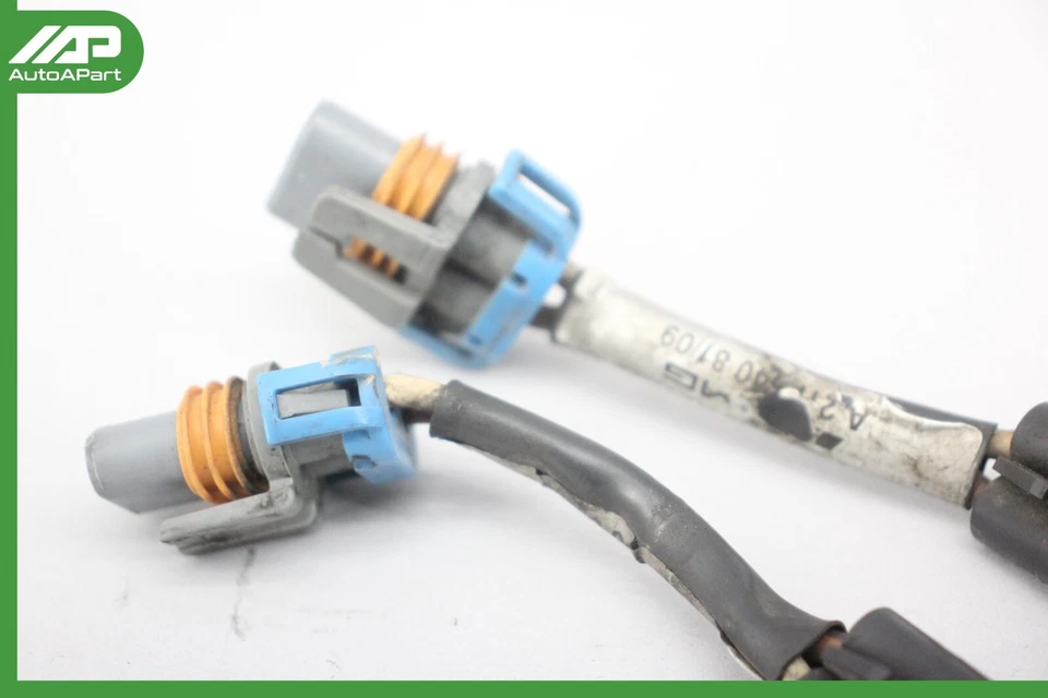 ✅ 03-09 Mercedes Benz W209 CLK500 W211 E55 E63 AMG Fog Lamp Light Cable Pair OEM - Image 3 of 4