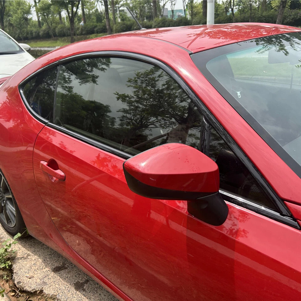 Matte/Glossy Black Chrome Delete Window Trims For Toyota 86/Subaru BRZ 2013-2023 Foto 2 de 4