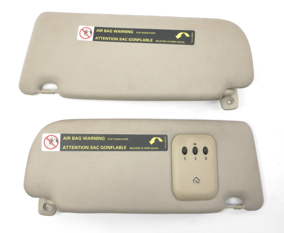Sunvisor Sun Visor Set Homelink 96-01 Audi A4 B5 - Genuine - 8D0
