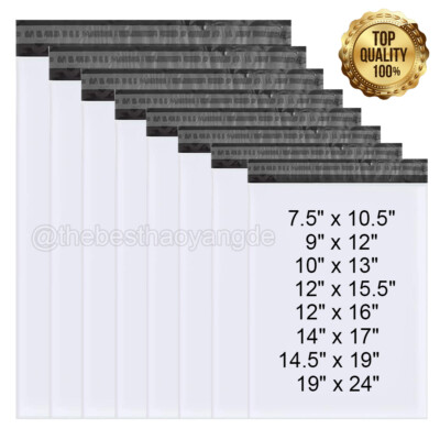 #ad Any Size Poly Mailer Self Sealing Shipping Envelopes Mailing Bags Plastic 2.5Mil $210.99