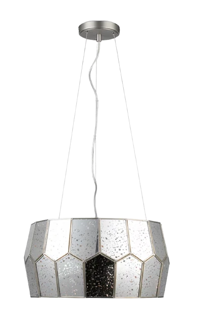 Romy mirrored glass pentagon ceiling light deals