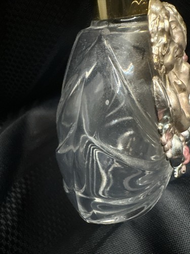 Vtg Rare Fairy Cherub Angel Perfume Fragrance VCA France Crystal Bottle Vanity - 第 7/23 張圖片