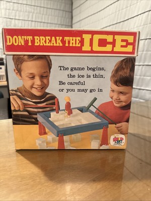 1969 Don't Break the Ice Children's Skill Game Complete with Box by Schaper