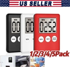 Large LCD Digital Kitchen Cooking Timer Count-Down Up Clock Loud Alarm Magnetic