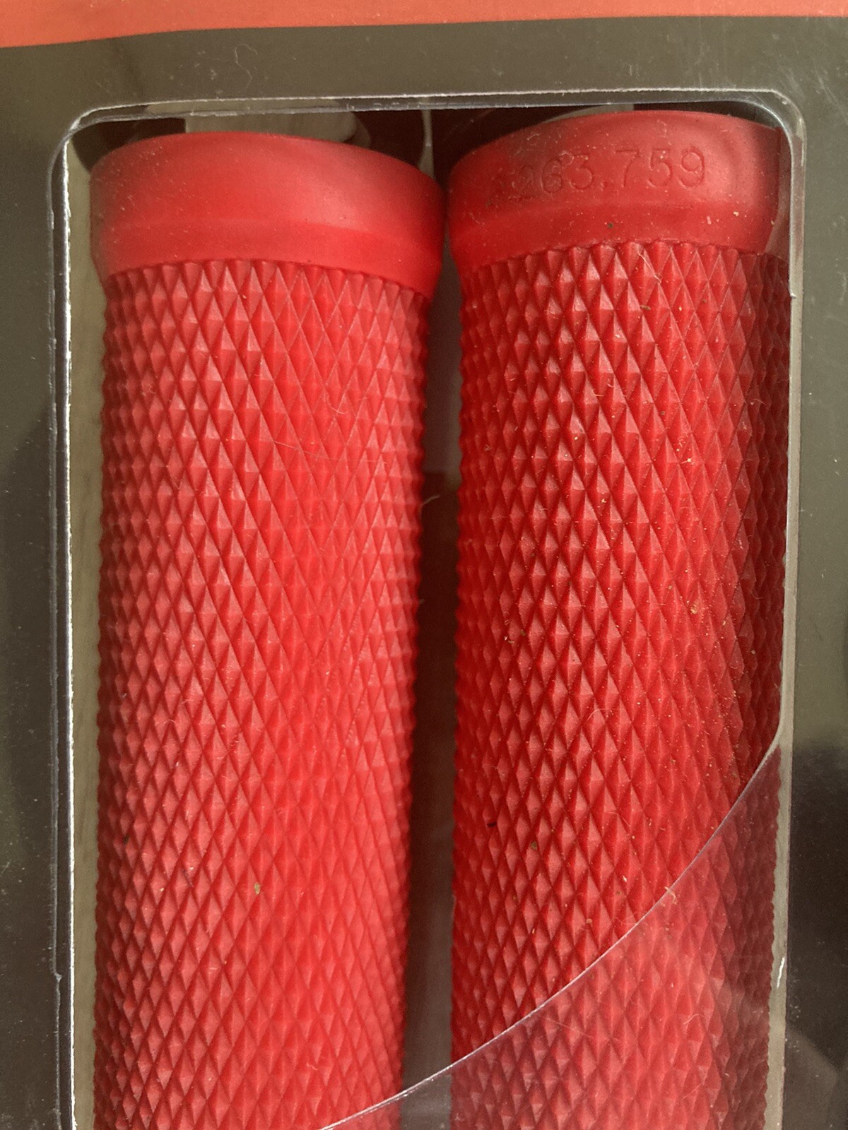 ODI Ruffian MTB Lock On Grips 130mm Bright Red