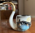 MCM Sasha Brastoff Decorative Pipe Ashtray 080 Signed — photo 1