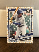 Alex Ramirez 2023 Donruss Baseball Base On Fire #138  /75 - New York Mets