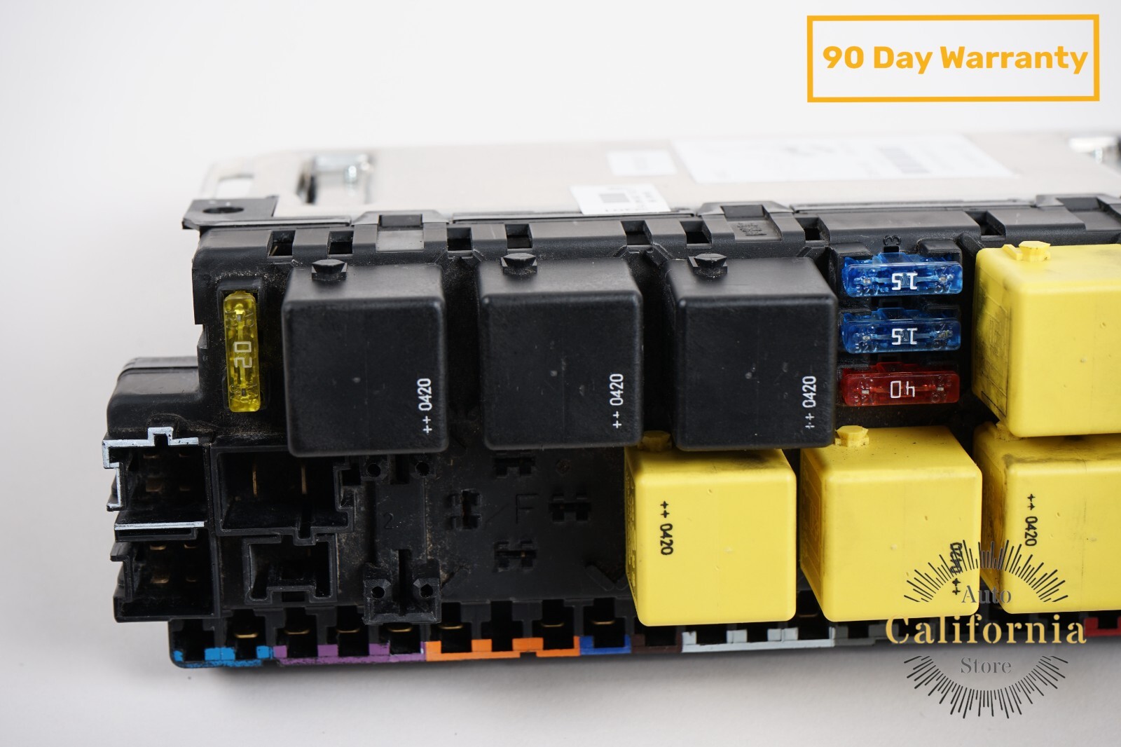 03-12 Mercedes R230 SL500 SL55 AMG Front Left SAM Fuse Box Control Module OEM