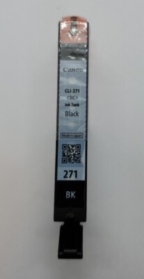 Genuine Canon CLI-271 Ink Jet Black Pixma MG 5720 5721 5722 6822