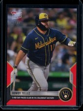 2022 Topps Now #446 Rowdy Tellez Red Parallel Card #d 10/10