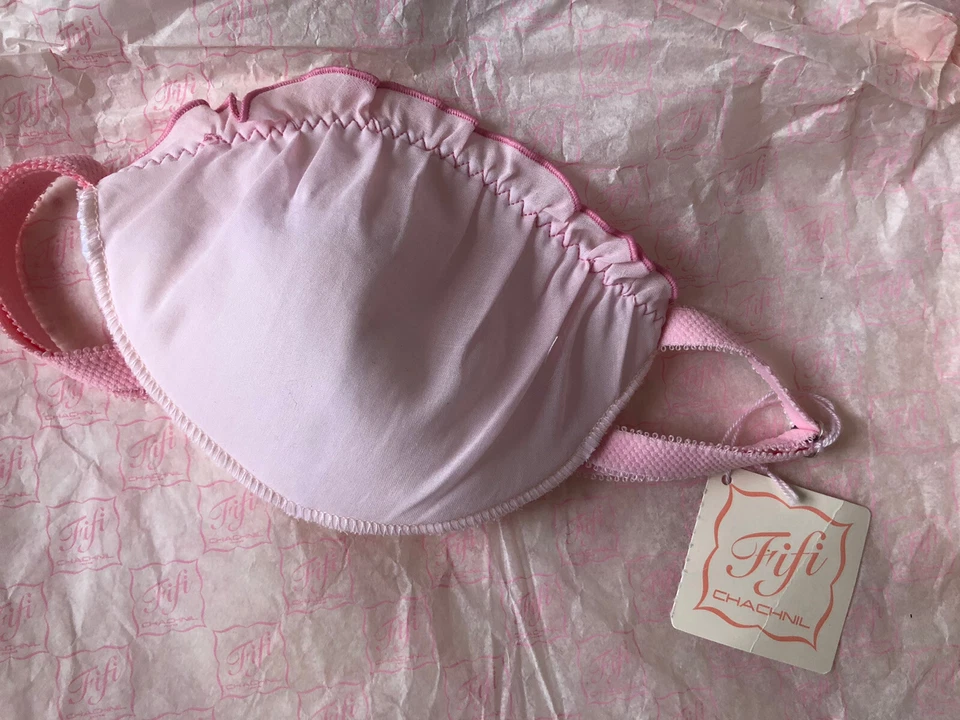 Luxury Face Mask By French Lingerie Designer Fifi Chachnil Pink Limited Edition - Image 4 of 4