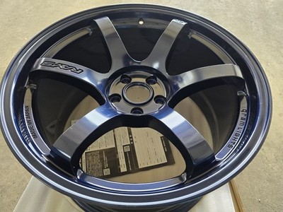 Rays Gram Lights 57DR 19x10.5+35 5x112 Eternal Blue Pearl-1 Rear