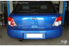  Racinganlage ab Kat für Subaru Impreza GD GG 2.0l 129x106 oval mit Absorber