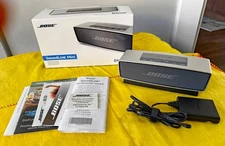 Bose SoundLink Mini Portable Bluetooth Speaker with Cradle, Cord & Instructions