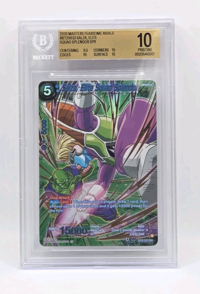 Dragon Ball Action Collectable Trading Cards Just Listed 2026