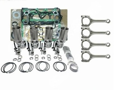 All-new Overhaul Rebuild Kit+4pcs Connecting Rod For Mitsubishi S4K S4KT Engine