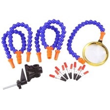 Poste de Soudure de Table D'Étau de Table D'Étau avec 5Pc Bras Flexible Sup6711