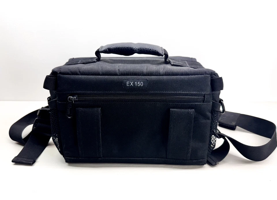 Lowepro EX 150 Camera Shoulder Bag – Black Padded Case w/ Multiple Pockets Vtg - Image 2 of 4