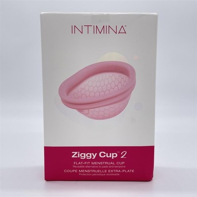 Intimina Ziggy Cup 2: die neue Generation wiederverwendbarer flacher und ultrad