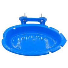 Large Bird Bath Feeder Bowl for Greys,Conures,Cockatiels,Parakeet