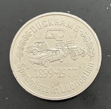 1899-1977 Duckhams specialist in lubrication, Queens silver jubilee 1977 coin