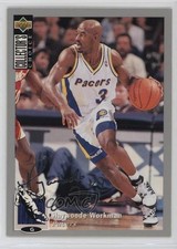 1994 Upper Deck Collector's Choice Silver Foil Signature Haywoode Workman 10ou