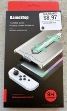 GAMESTOP TEMPERED GLASS SCREEN PROTECTOR FOR NINTENDO SWITCH OLED   NEW