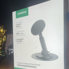 Ugreen Magnetic MagSafe Phone Holder Adjustable Foldable 360° Rotation Black