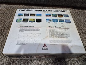 CIB Atari 7800 Console Pro System Complete in Box PARTIALLY BRAND NEW!