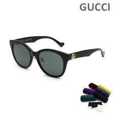 Gucci Sunglasses GG1002SK-001 with Nose Pads and UV Protection for Women