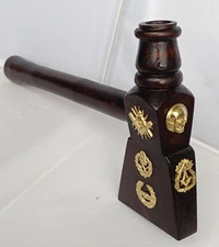 Pipe Tomahawk  masonic Freemasons