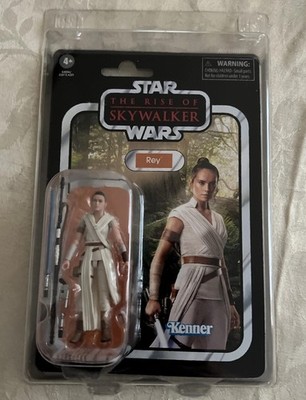 Star Wars: The Rise of Skywalker Rey Vintage Collection New With Case
