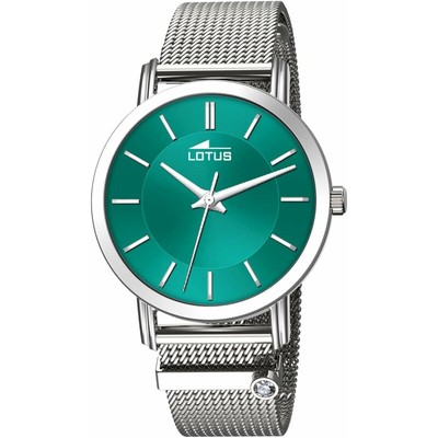 Lotus Orologio Analogico Quarzo Uomo con Cinturino in acciaio