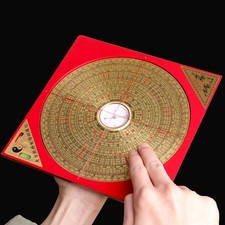  Delicate Ancient Metal Compass Vintage Chinese Compass Decorative Chinese