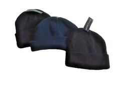 Boys Knit Winter Hats Lot of 3 One Size 0-6 Months NEW