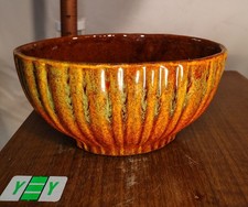 HAEGER 4020-C Golden Yellow Brown Speckled Ri...