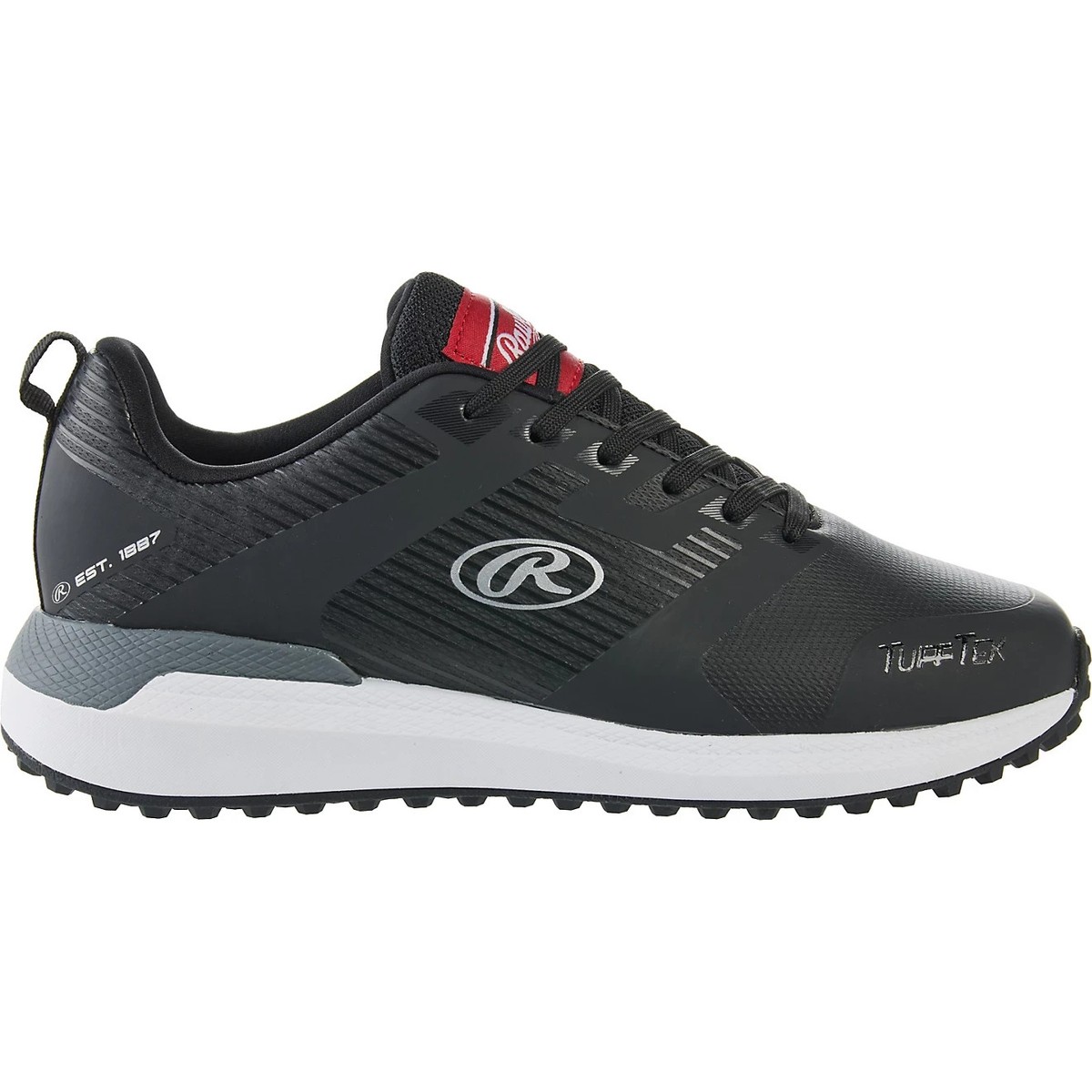 Rawlings League 175787 Sneakers Men's Black Athletic Turf Baseball