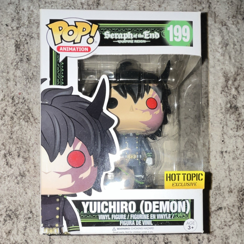 Funko Pop! Animation Seraph of the End Yuichiro (Demon) #199 HT Exclusive