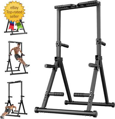 Foldable Pull up Bar Free Standing, Strength Training Pull-Up Bars Adjustable Pu